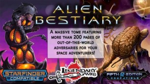 Alien Bestiary for Starfinder and 5E RPG