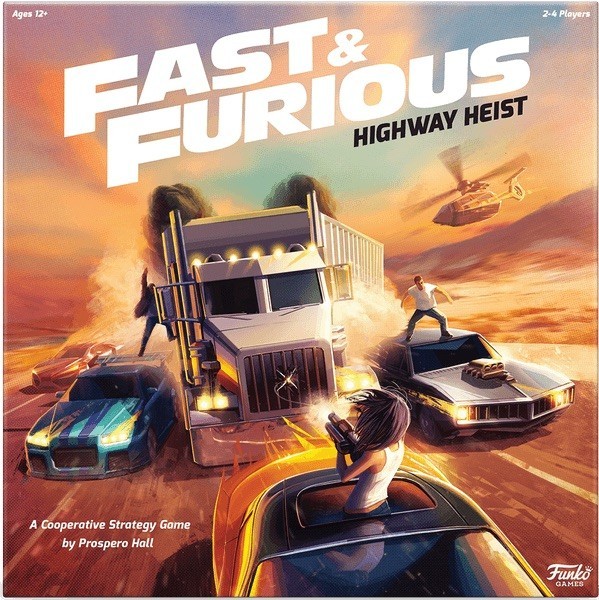 Fast & Furious: Highway Heist Board Game Announced by Funko Games