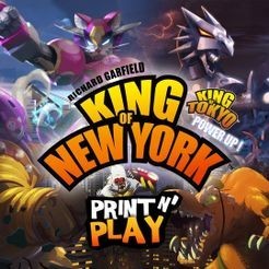Visas (Finally) Approved – A King of New York: King of Tokyo Power Up Print and Play Review