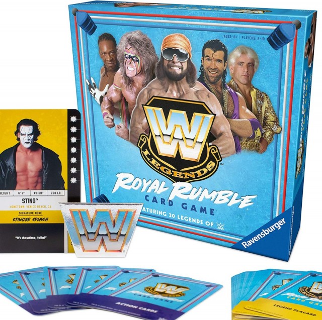 WWE Legends Royal Rumble Card Game in Stores Soon